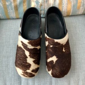 dansko cow print clogs amazon